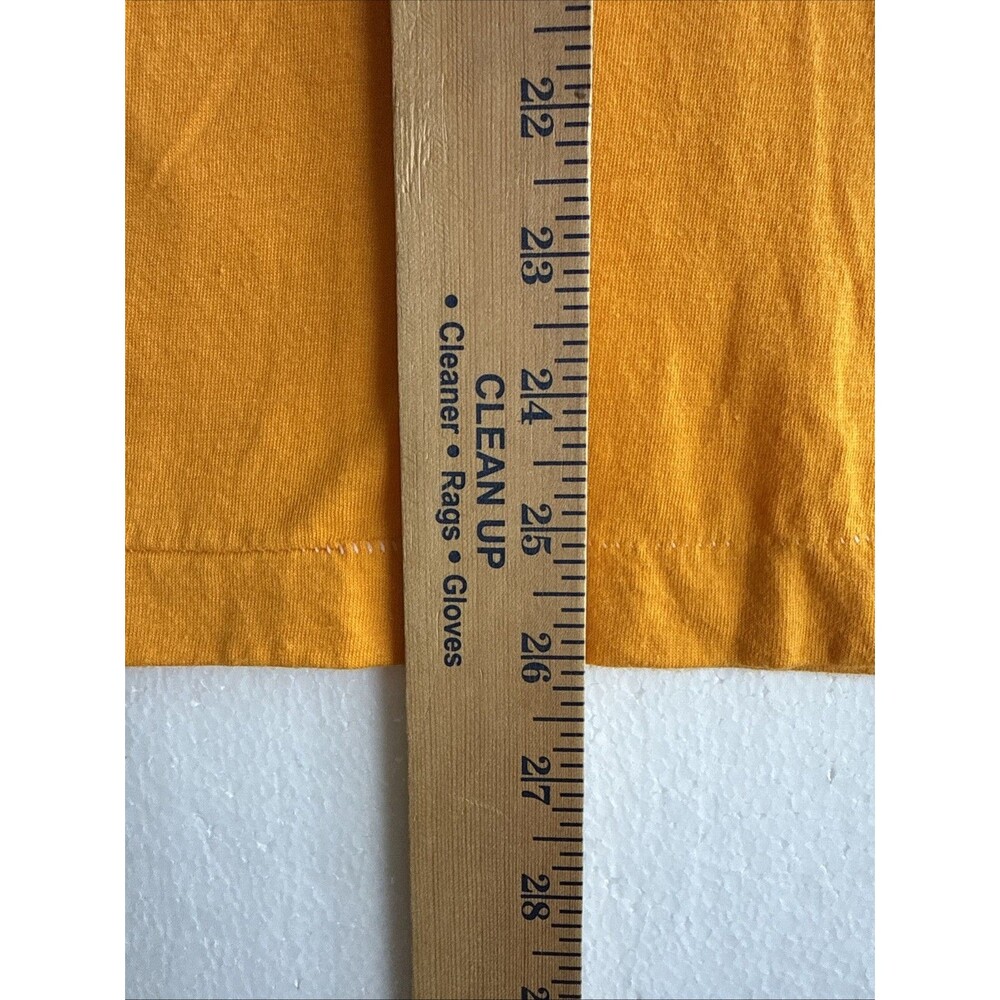 NWOT VTG 1983 Washington Redskins Superhogs Shirt Large Single Stitch NFL Yellow - Picture 8 of 8